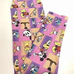 TC Disney Mickey friends LuLaRoe leggings NWT